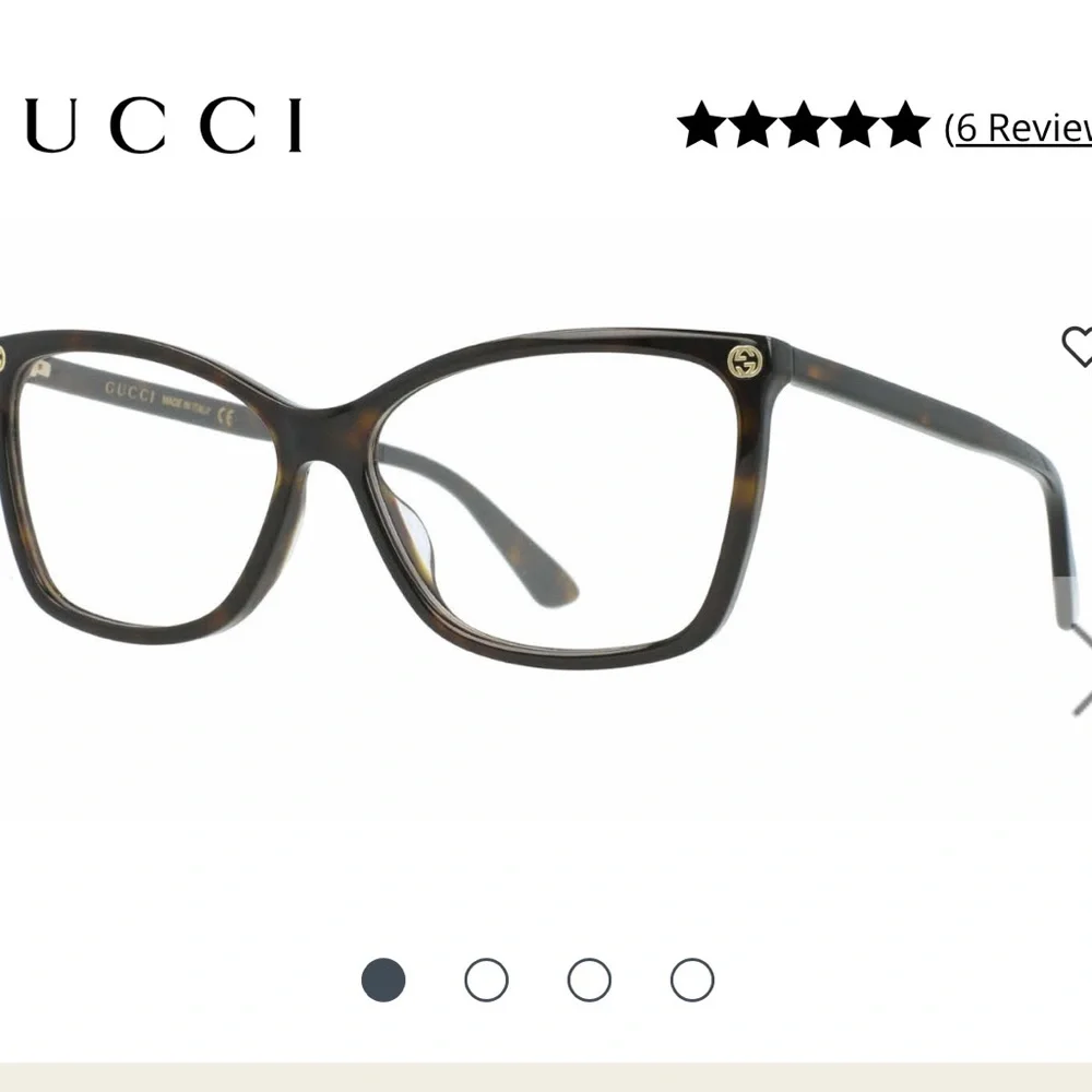 Gucci Tortoise Square Glasses - Picture 4 of 5